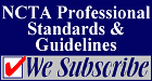 NCTA Professional Standards and Guidelines - We subscribe logo